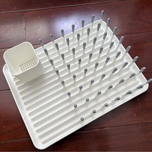 OXO Tot Bottle Drying Rack, Gray & White